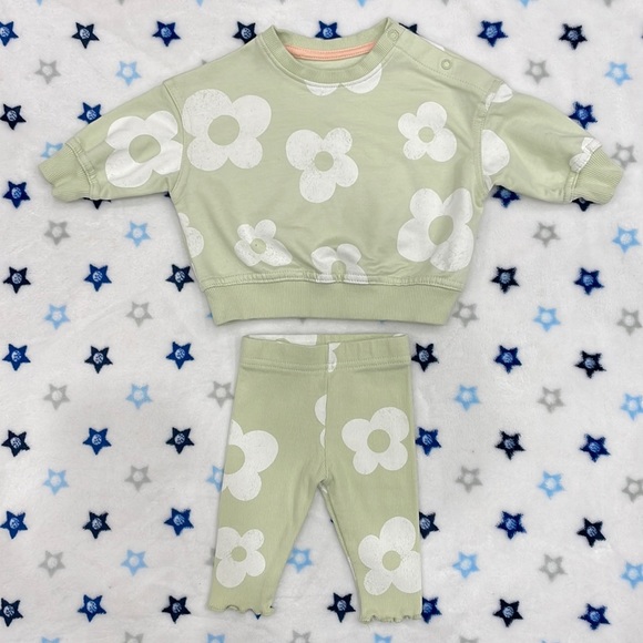 George baby green 2 piece lounge set - Picture 1 of 6